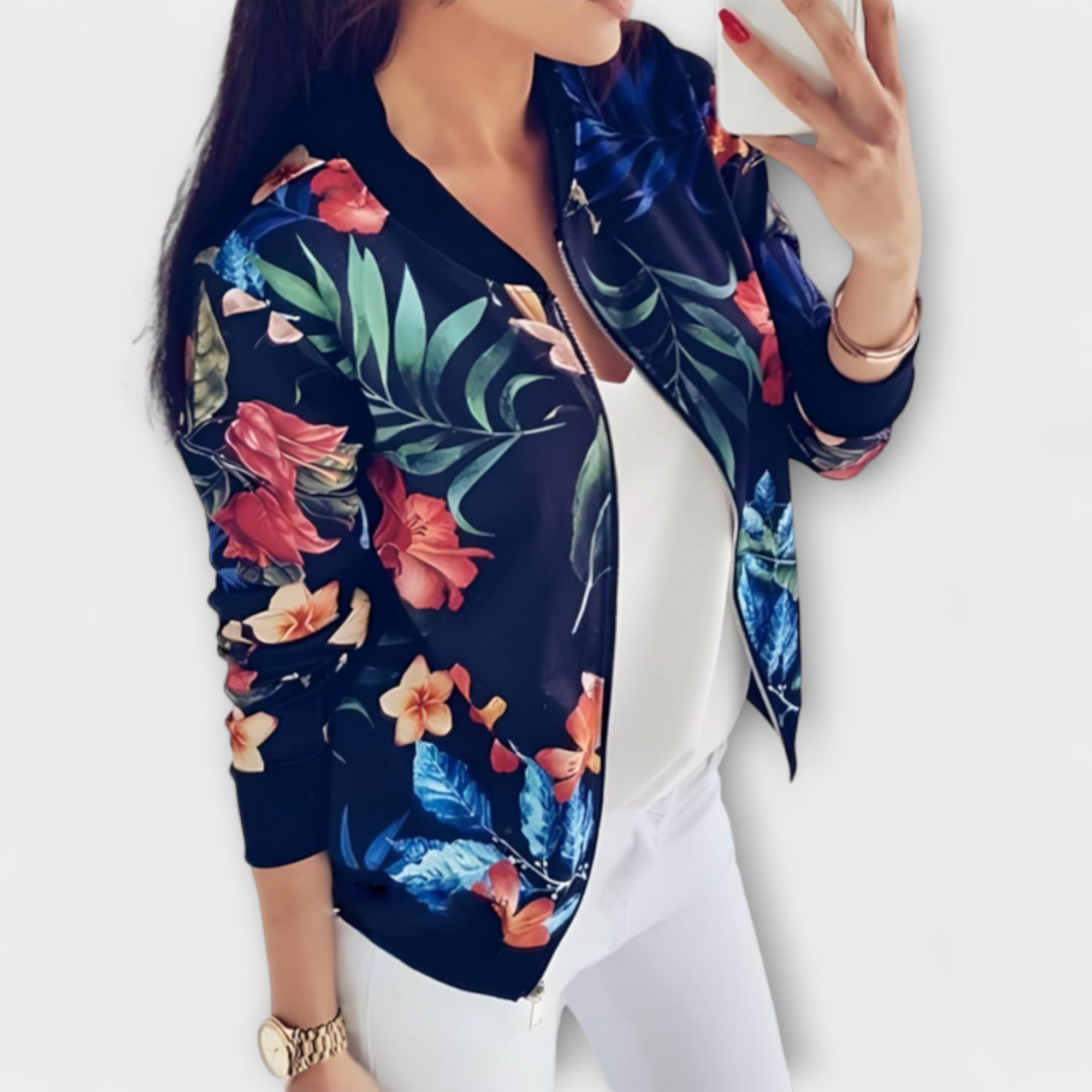 Ava™| Cardigan con zip