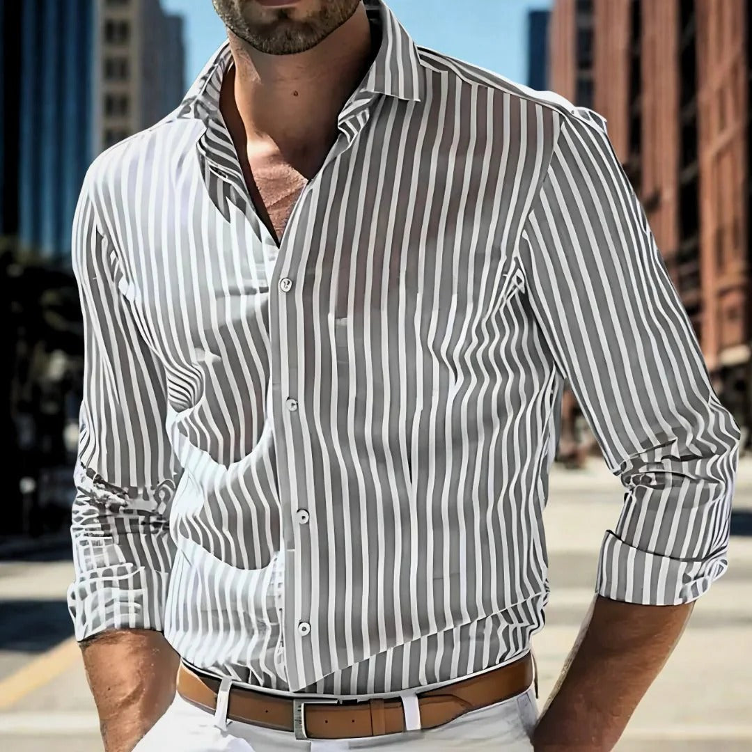 Peter | Camicia classica a righe