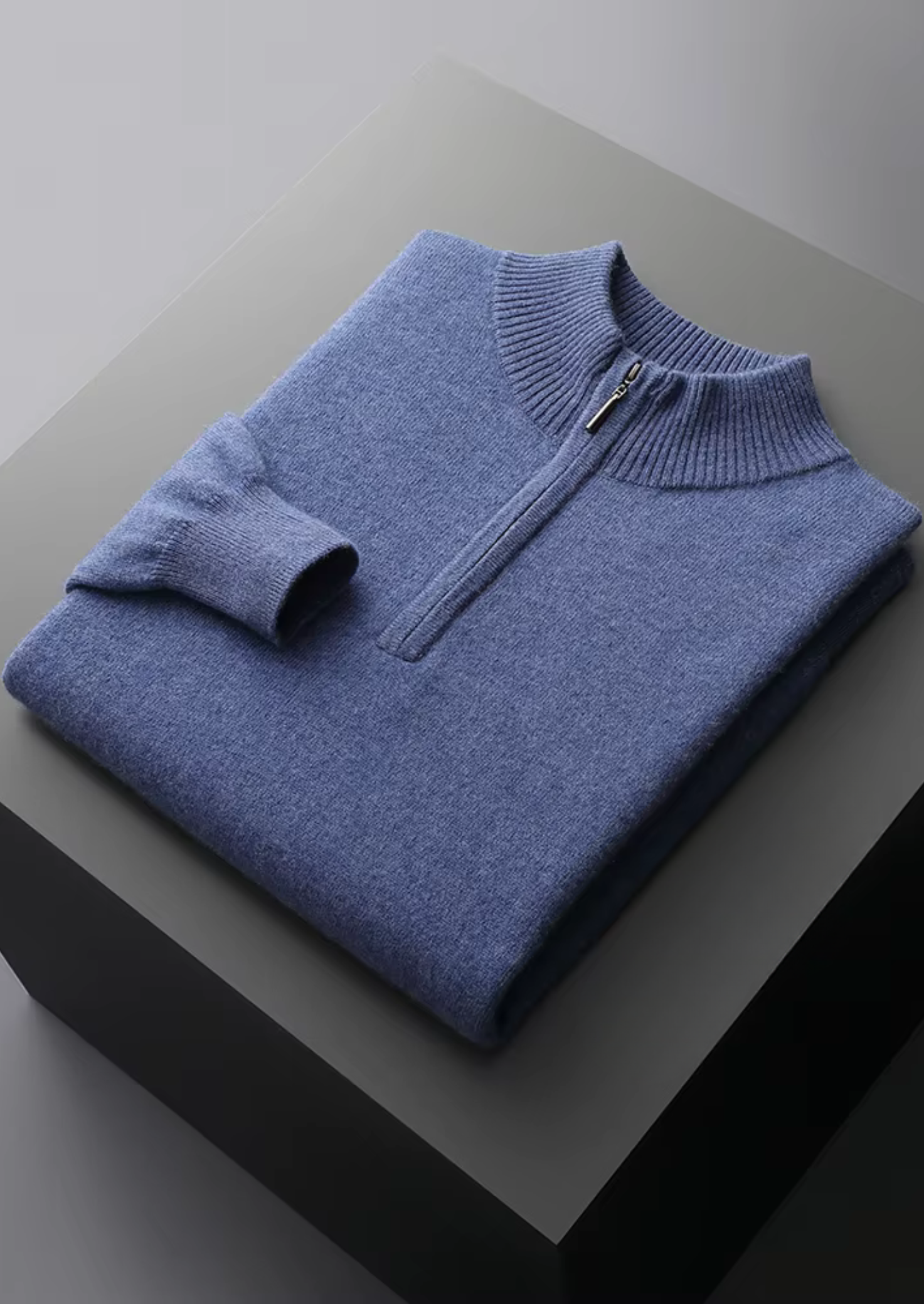 Henri | Maglione Classico a Mezzo Zip