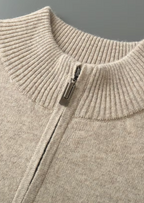 Henri | Maglione Classico a Mezzo Zip