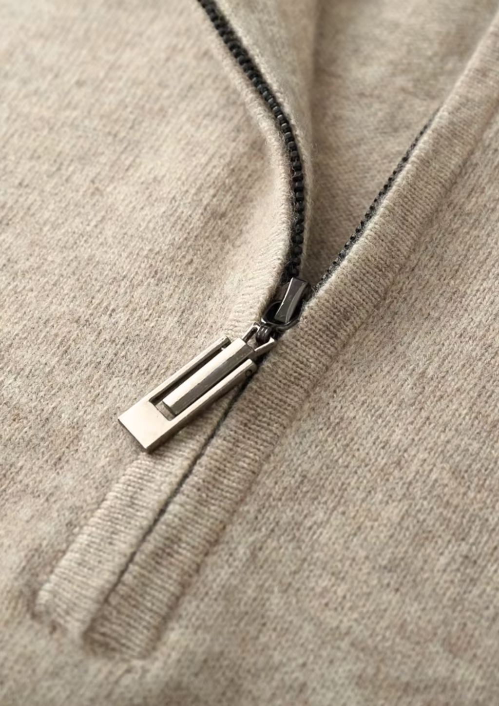 Henri | Maglione Classico a Mezzo Zip
