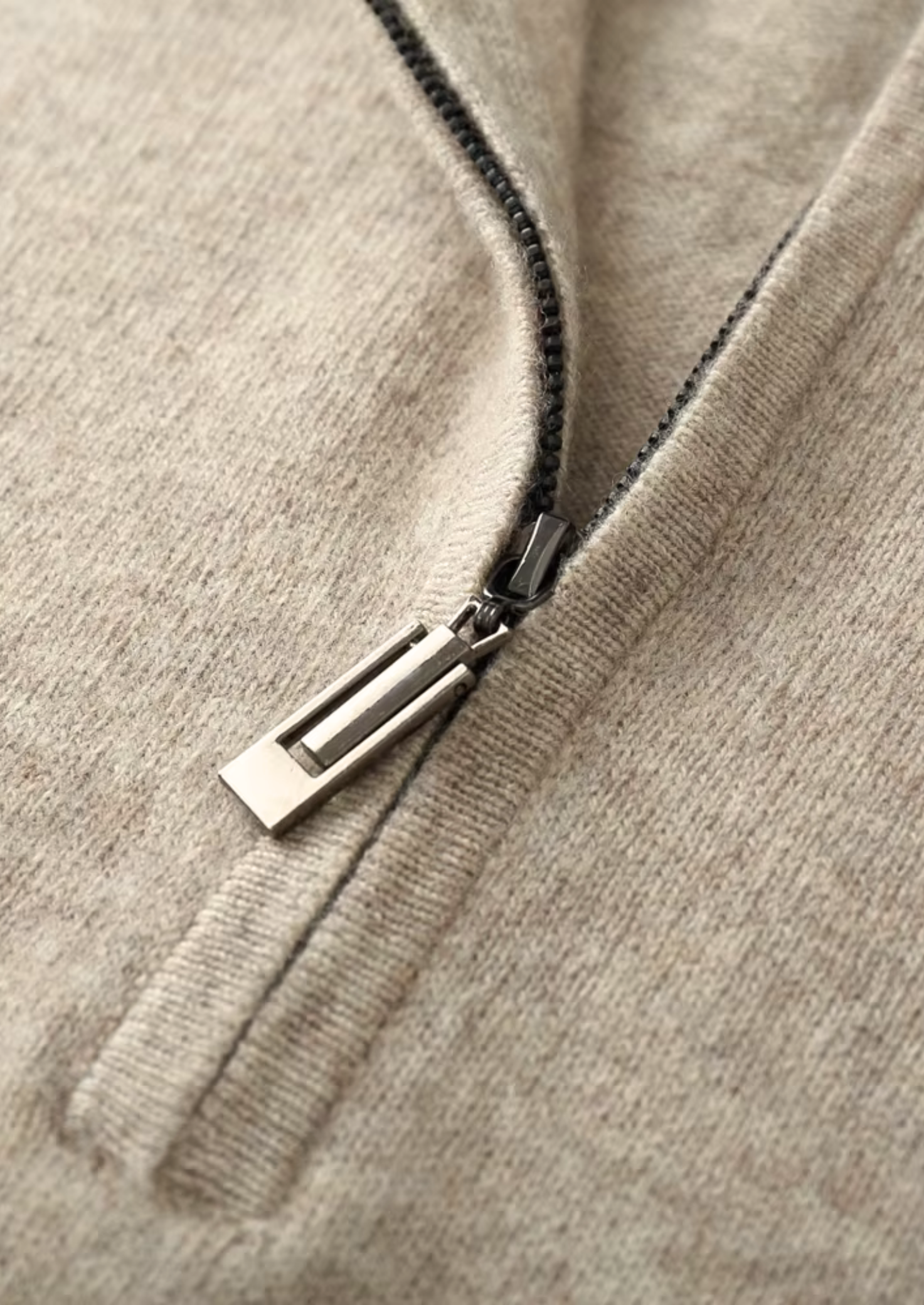 Henri | Maglione Classico a Mezzo Zip