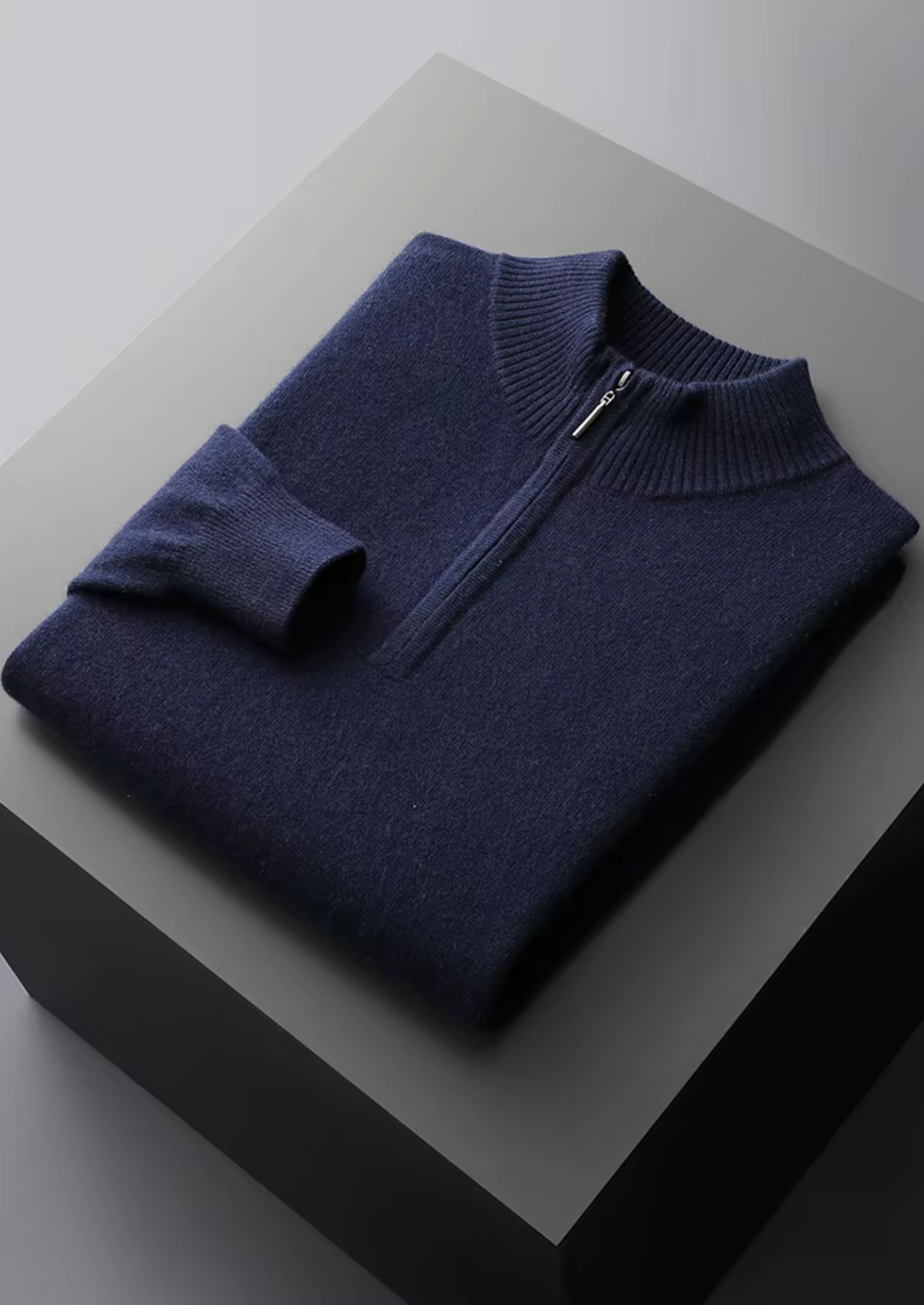 Henri | Maglione Classico a Mezzo Zip