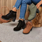 Lorena™| Stivaletti in Pelle Sintetica | Edizione Premium