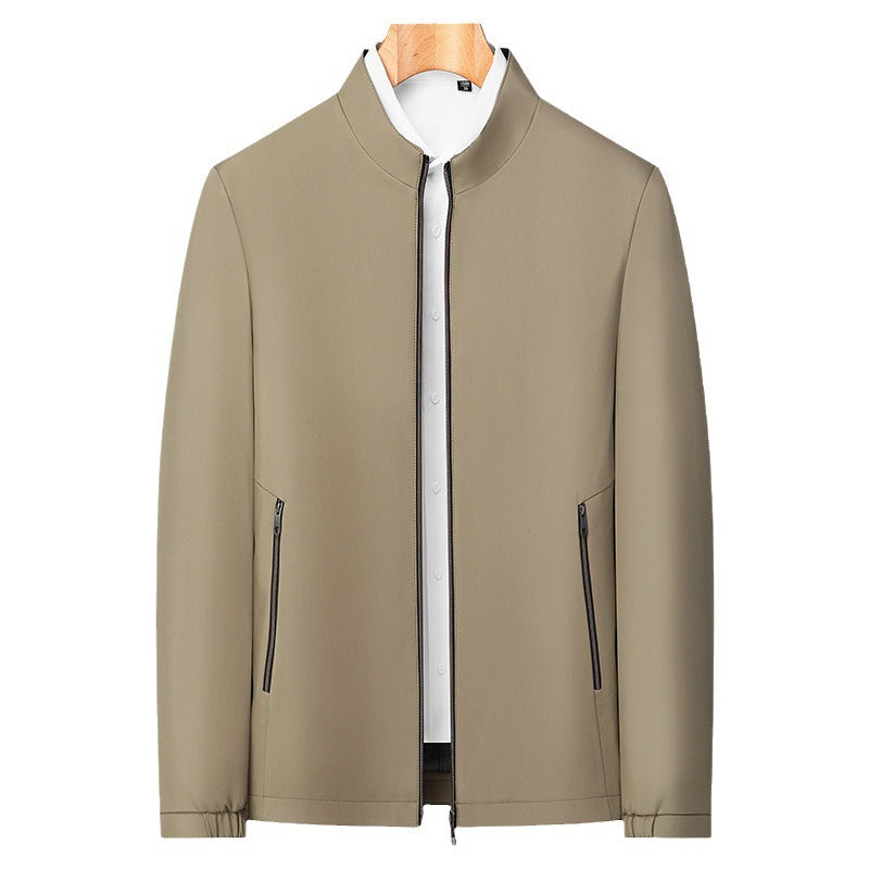 Giacca Casual da Uomo con Collo Alto - Giacca Intermedia Leggera