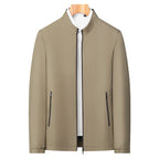 Giacca Casual da Uomo con Collo Alto - Giacca Intermedia Leggera