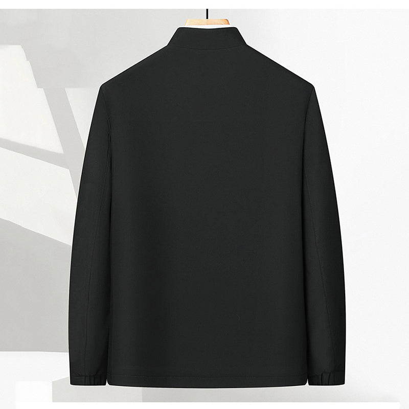 Giacca Casual da Uomo con Collo Alto - Giacca Intermedia Leggera