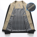 Giacca Casual da Uomo con Collo Alto - Giacca Intermedia Leggera