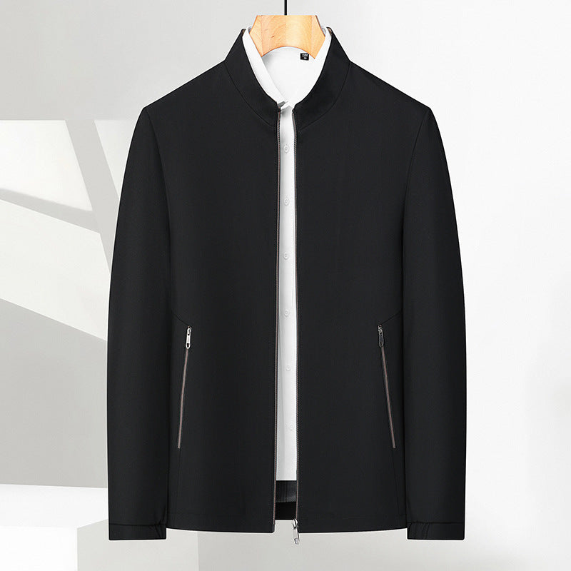 Giacca Casual da Uomo con Collo Alto - Giacca Intermedia Leggera