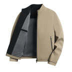 Giacca Casual da Uomo con Collo Alto - Giacca Intermedia Leggera