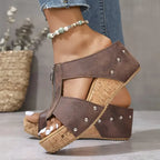 Gigi - Sandali con Zeppa Eleganti