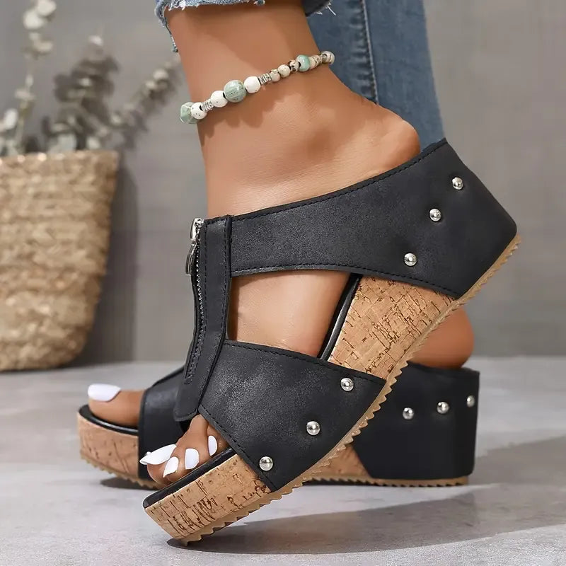 Gigi - Sandali con Zeppa Eleganti
