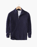 Thijs | Maglione da Uomo a Treccia con Zip