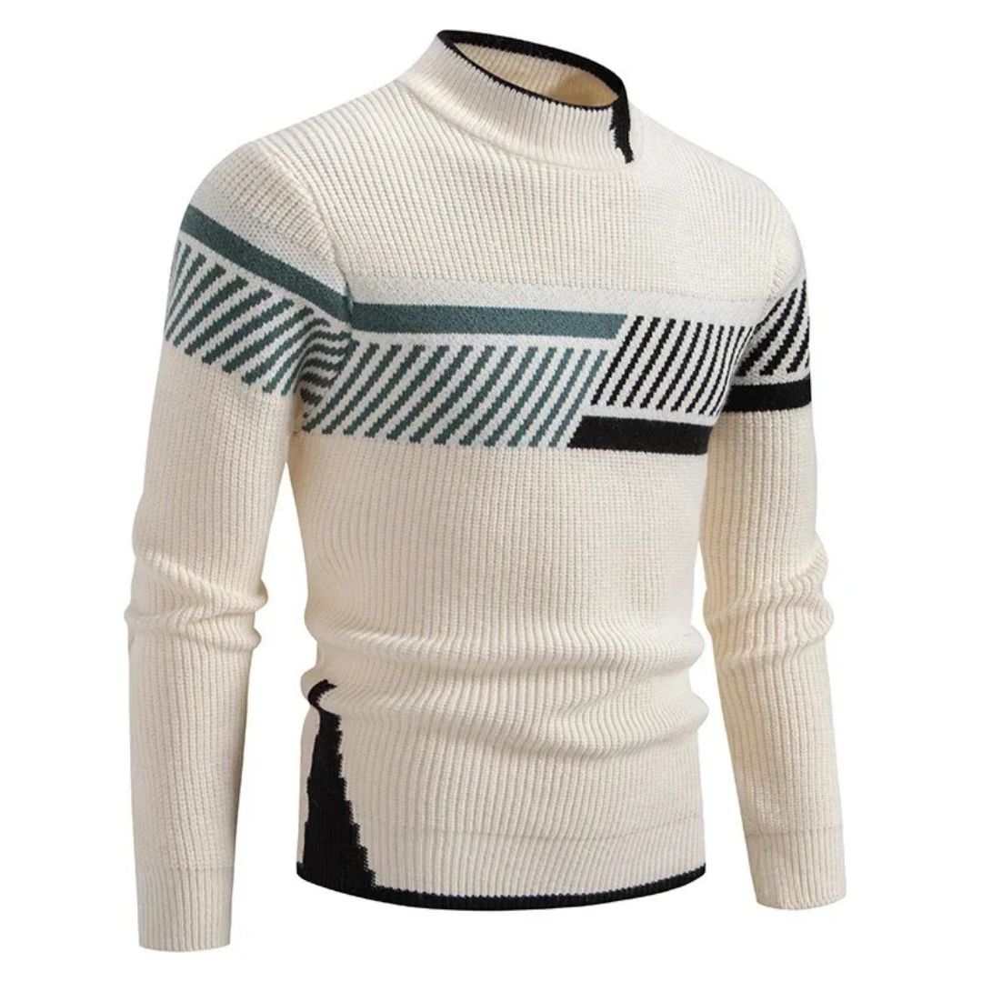 Elias | Maglione Striato Contemporaneo