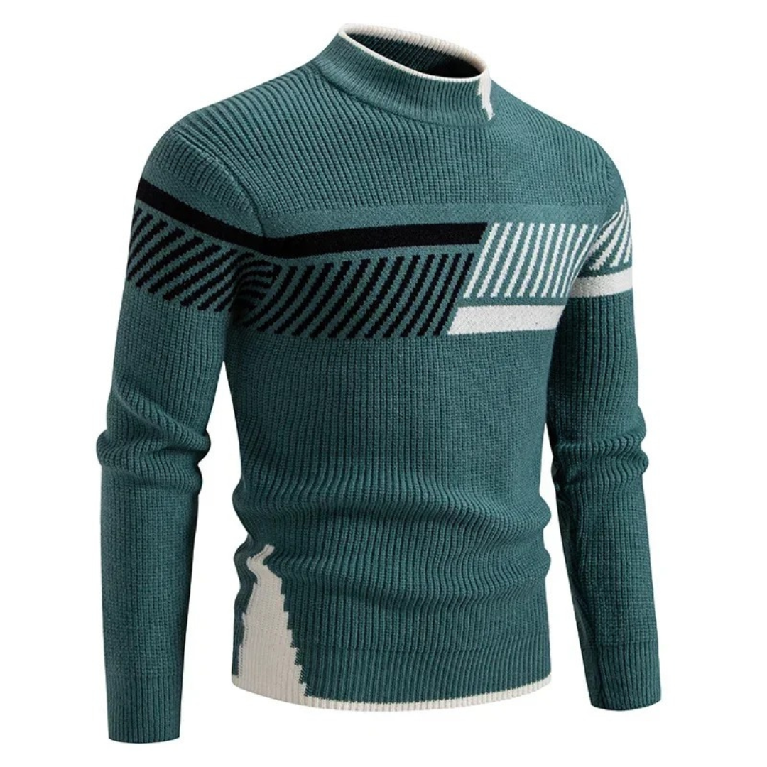 Elias | Maglione Striato Contemporaneo