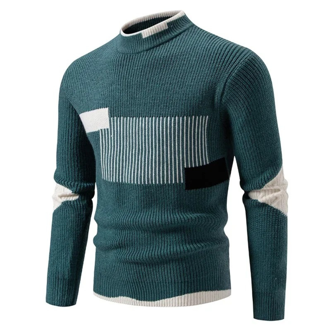 Elias | Maglione Striato Contemporaneo