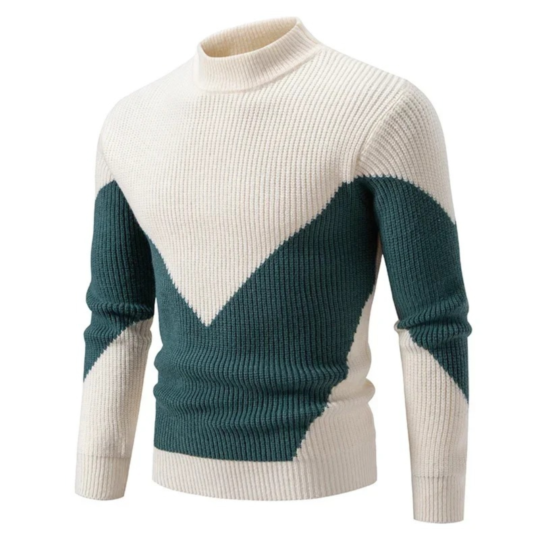 Elias | Maglione Striato Contemporaneo