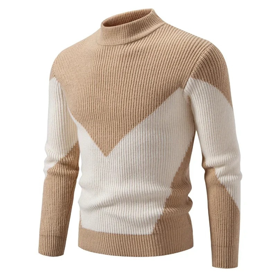 Elias | Maglione Striato Contemporaneo