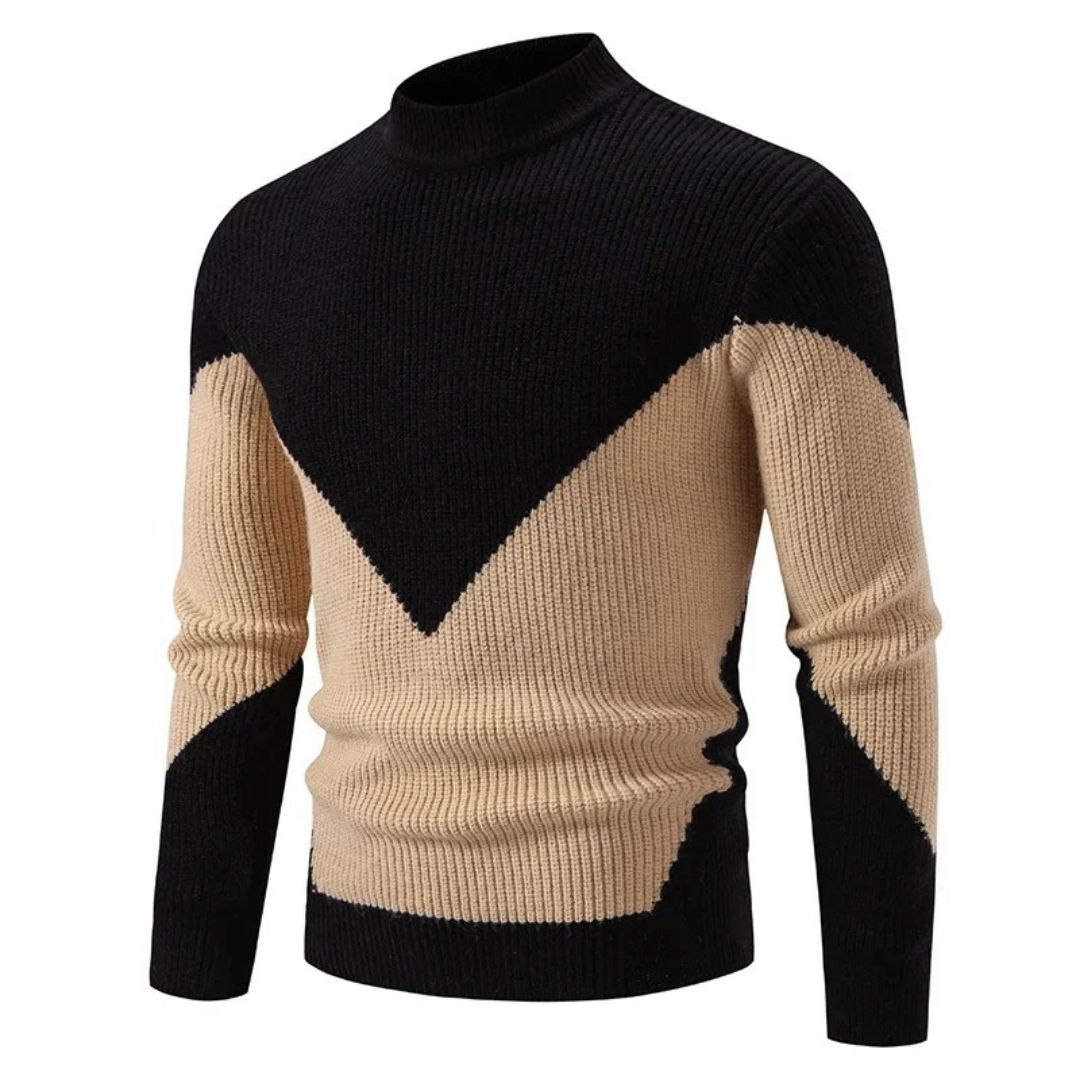 Elias | Maglione Striato Contemporaneo