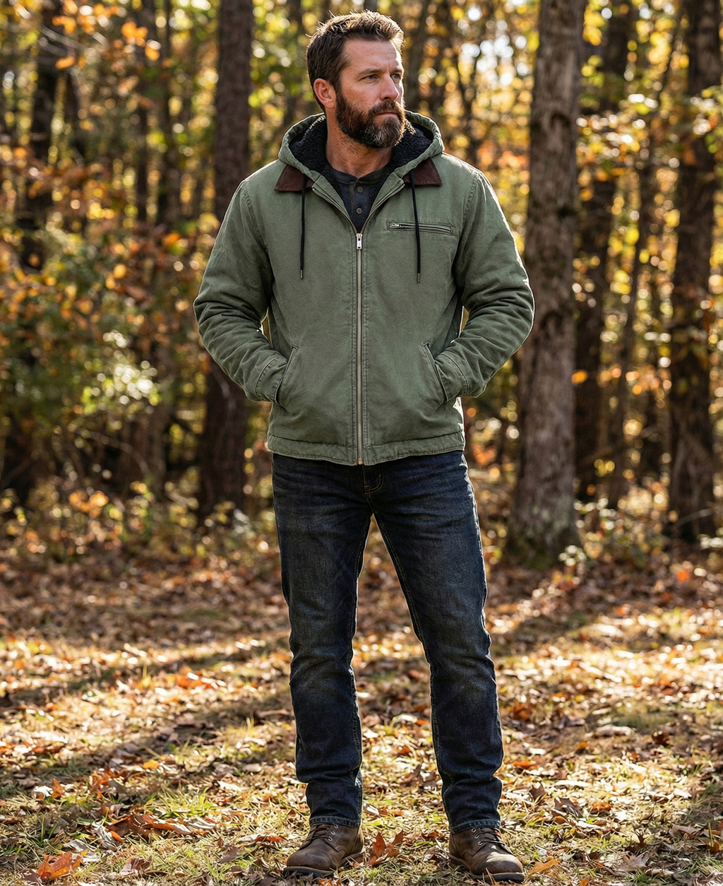 Liam | Giacca Fleece Casual