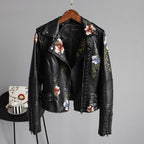 Ella™| Giacca in Look Pelle