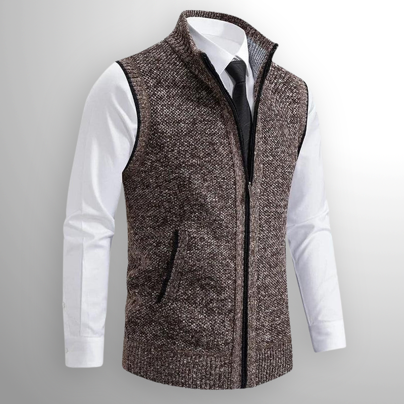 Willem | Gilet con Zip Senza Maniche