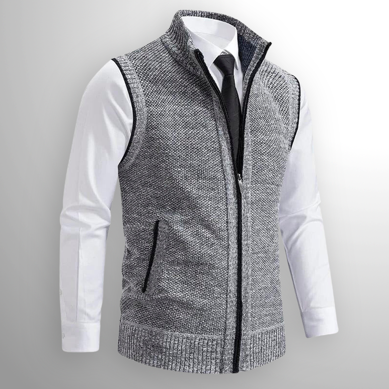 Willem | Gilet con Zip Senza Maniche