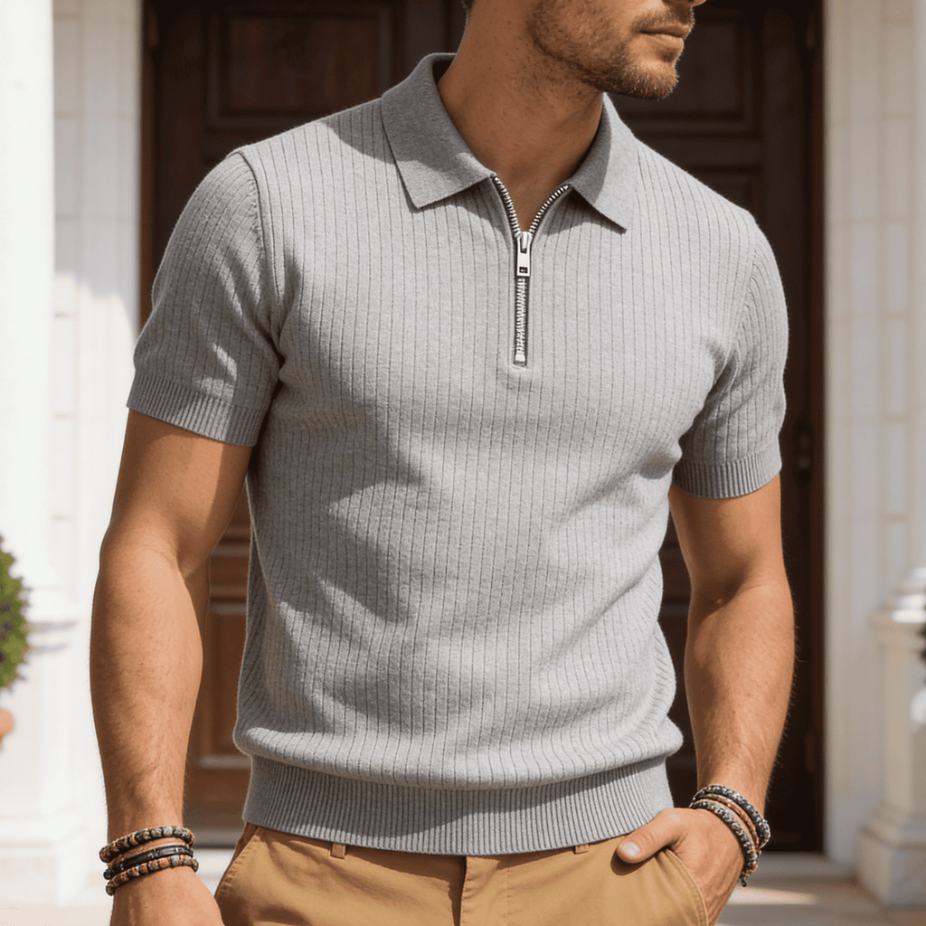 Polo in Maglia Svizzera De Matteo