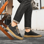 SNEAKER IN PELLE HARRINGTON